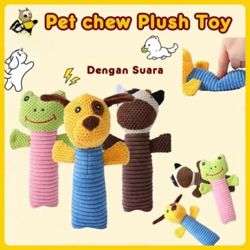 Mainan Gigitan Anjing & Kucing Boneka
