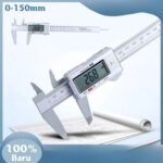 Kaliper Digital Stainless - Jangka Sorong Presisi dengan LCD