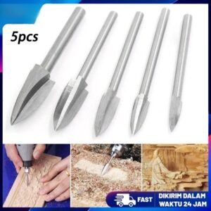 Set Mata Bor Ukir Kayu - Cutter Presisi untuk Wood Carving