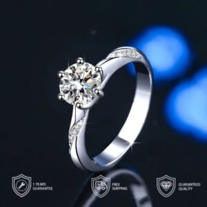 Cincin Moissanite