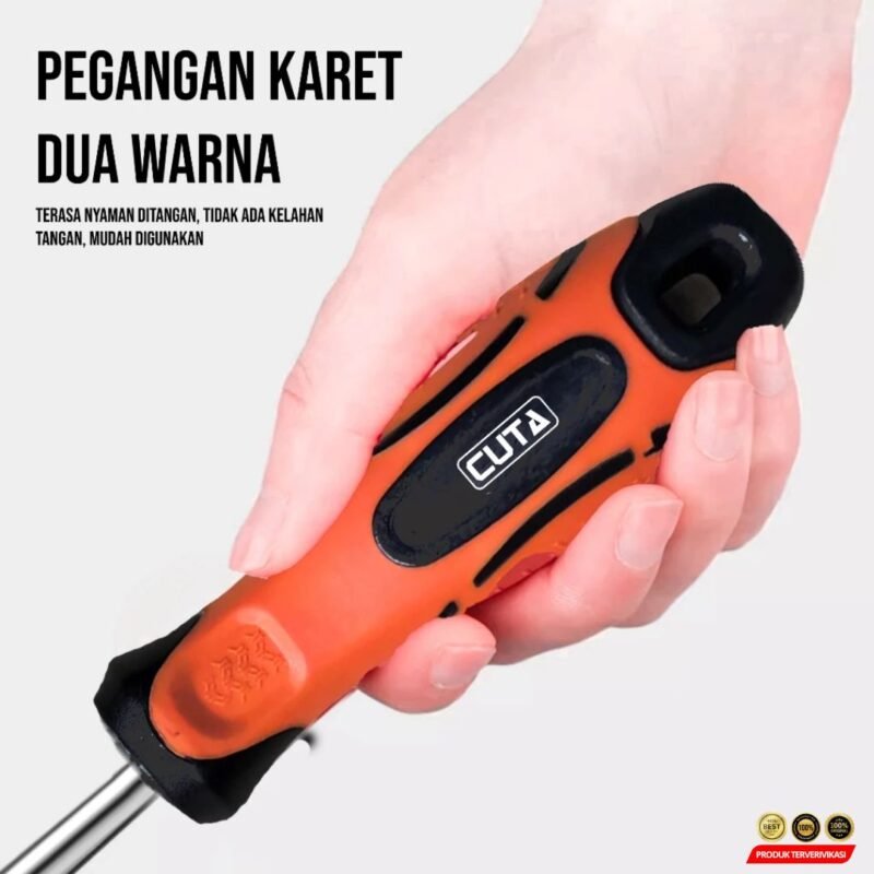 Obeng Magnet Plus Minus Set Obeng Mini Panjang CR-V