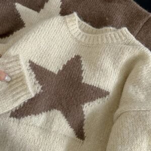 KNITE SWEATER WANITA KOREAN OVERSIZE PREMIUM GAYA ELEGAN