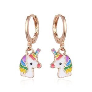 Anting Anak Perempuan Desain Titanium Aman & Nyaman