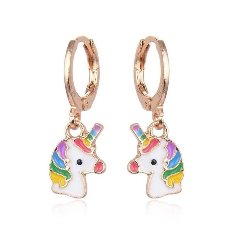 Anting Anak Perempuan Desain Titanium Aman & Nyaman