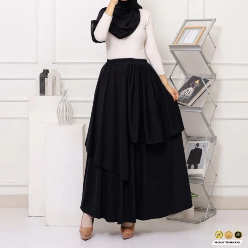 Belle Skirt Rok Panjang Layer