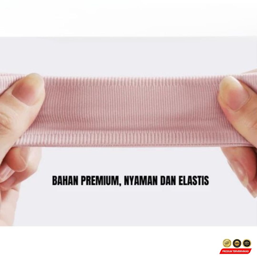 Ikat Kepala Bando Olahraga Sweat Sport Headband Anti Slip - Gambar 6