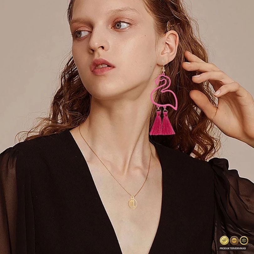 Anting Flamingo Rumbai