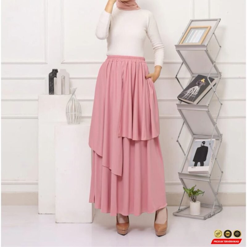 Belle Skirt Rok Panjang Layer