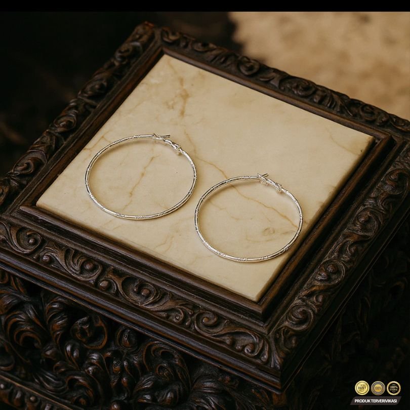 Anting Fashion Wanita Korea Hoops