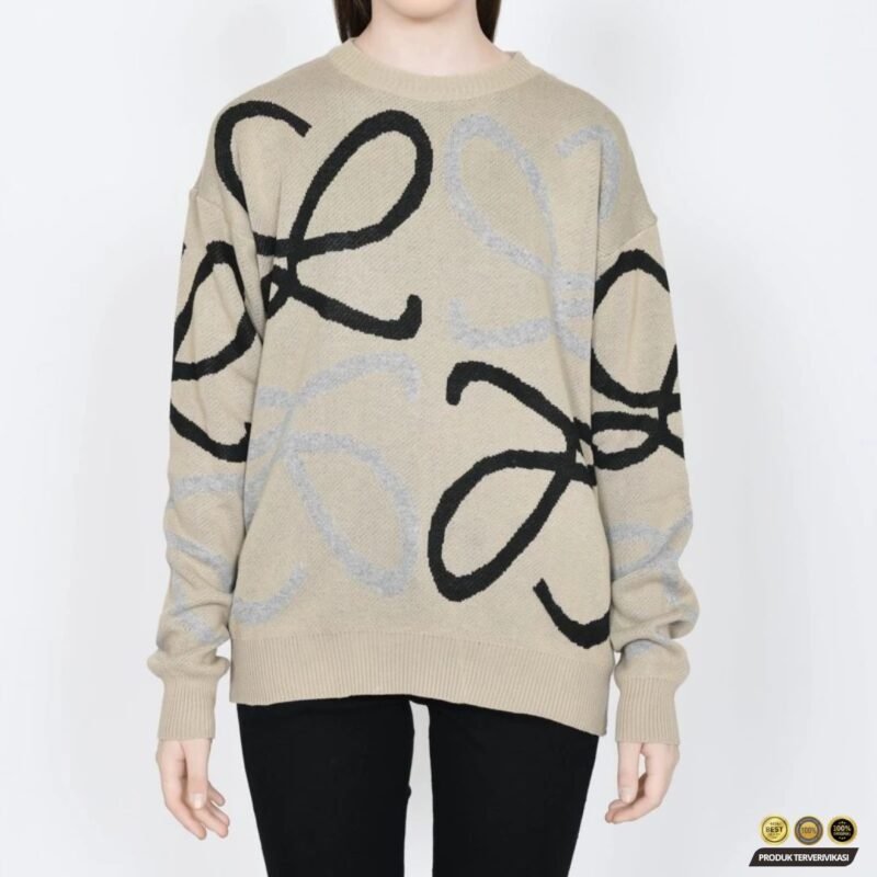 Sweater Rajut Premium Davina Desain Oversize Modis Bahan Lembut Hangat - Gambar 5
