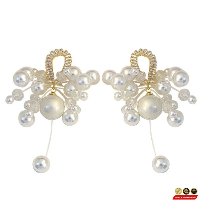 Anting Mutiara Glamor Elegan