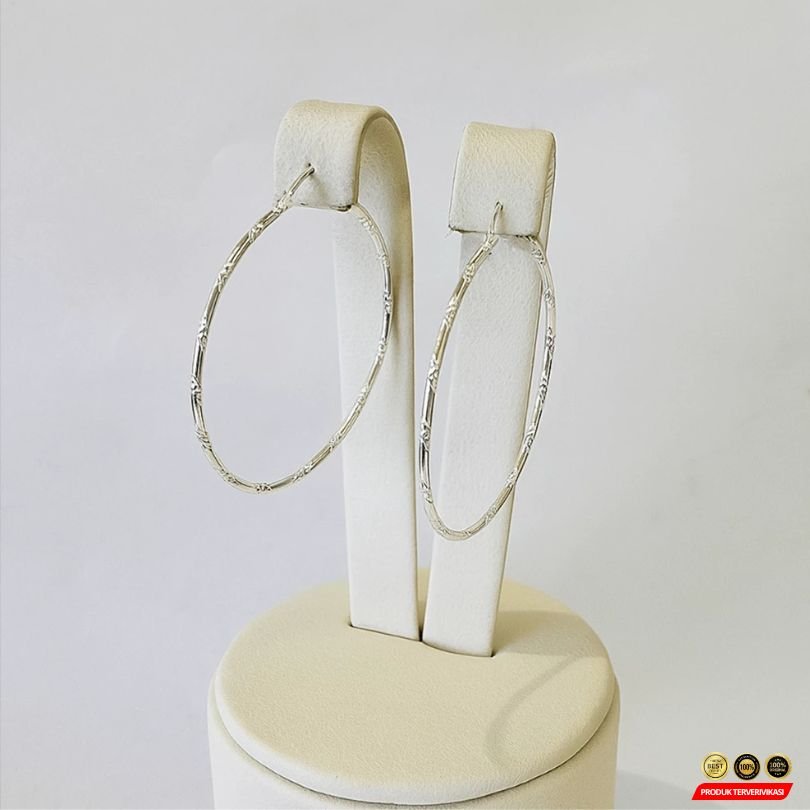Anting Fashion Wanita Korea Hoops