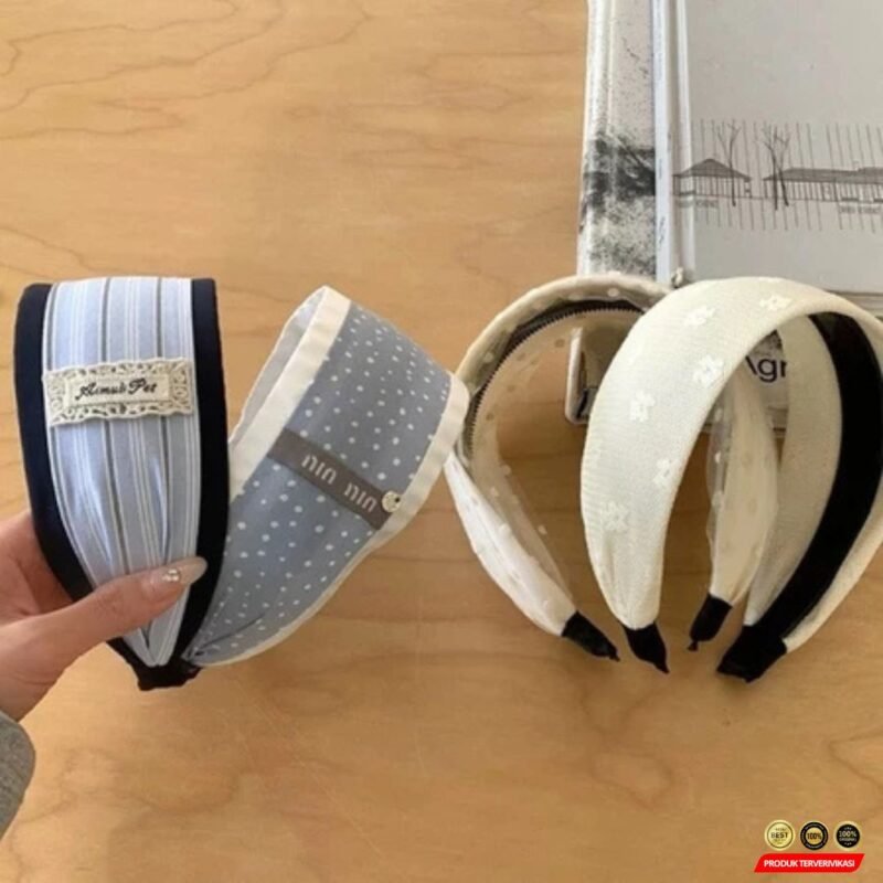 Bandana Jumbo Motif Korea Town Shell Bless Bando Premium Simple Kekinian - Gambar 6
