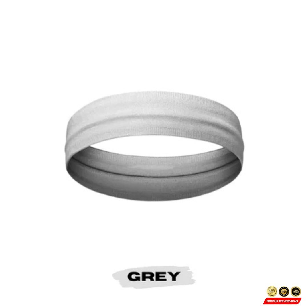 Ikat Kepala Bando Olahraga Sweat Sport Headband Anti Slip - Gambar 2