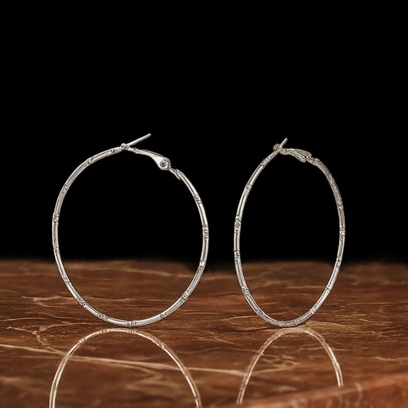 Anting Fashion Wanita Korea Hoops