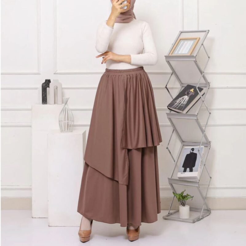 Belle Skirt Rok Panjang Layer