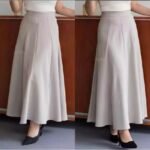 Rok Flare Wanita Korean Loose Maxi Skirt