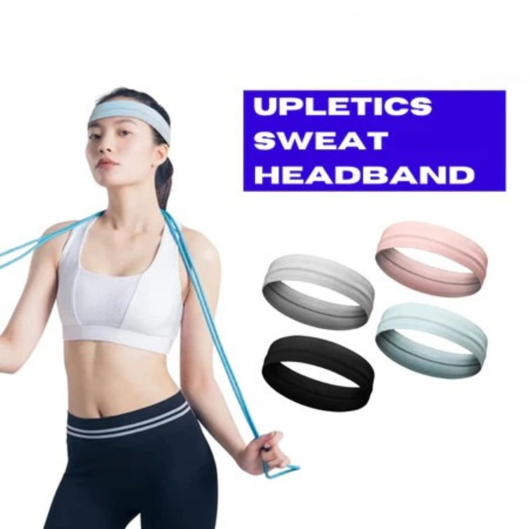 Ikat Kepala Bando Olahraga Sweat Sport Headband Anti Slip